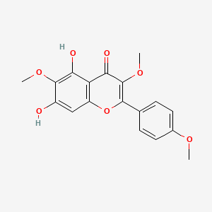 Chemical structure of Santin