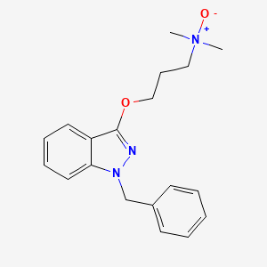 Chemical structure of Benzydamine N-Oxide