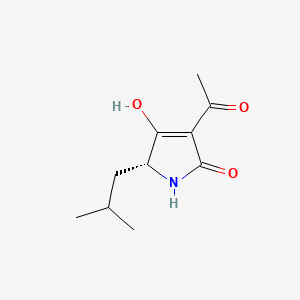 Chemical structure of Mutanocyclin