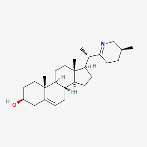 Chemical structure of Verazine
