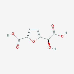 Chemical structure of (+)-Osbeckic acid