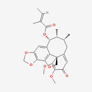 Chemical structure of Interiorin