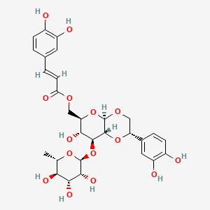 Chemical structure of Isocrenatoside