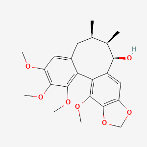 Chemical structure of Yunnankadsurin B