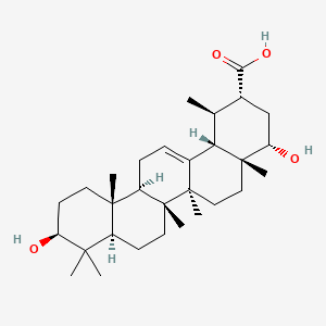Chemical structure of Triptotriterpenic acid C