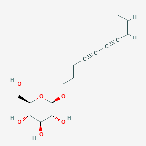 Chemical structure of Bidenoside C