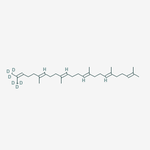 Chemical structure of Squalene-d6