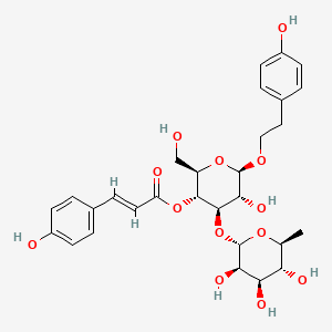 Chemical structure of Osmanthuside B