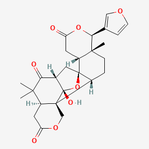 Chemical structure of Seneganolide
