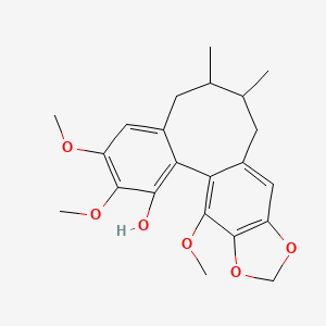 Chemical structure of Gomisin M1