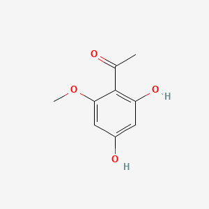Chemical structure of 2',4'-Dihydroxy-6'-Methoxyacetophenone