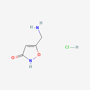 Chemical structure of Muscimol hydrochloride