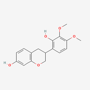 Chemical structure of Isomucronulatol