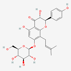 Chemical structure of Phellamurin