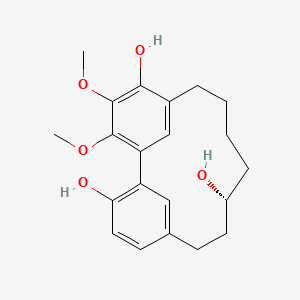 Chemical structure of Myricanol