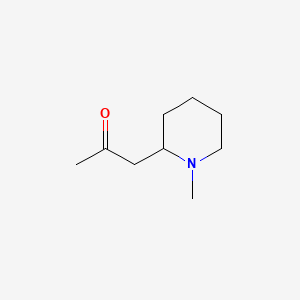 Chemical structure of Methylisopelletierine