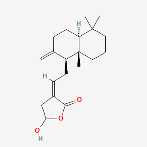 Chemical structure of Coronarin D