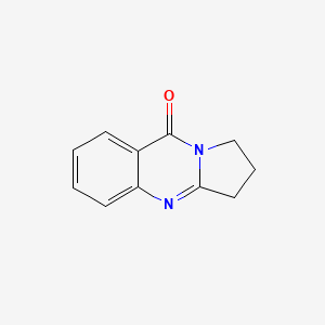 Chemical structure of Deoxyvasicinone