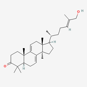 Chemical structure of Ganoderol A