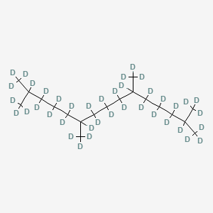Chemical structure of Pristane-d40