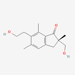 Chemical structure of Pterosin A