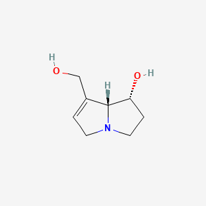 Chemical structure of Retronecine