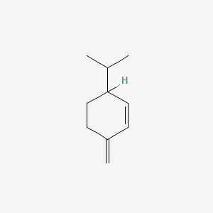 Chemical structure of β-Phellandrene