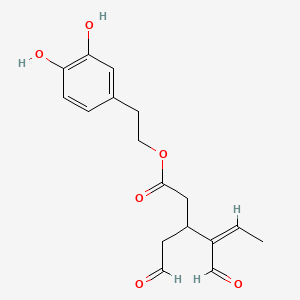 Chemical structure of Oleacein