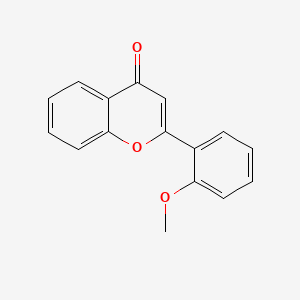 Chemical structure of 2'-Methoxyflavone
