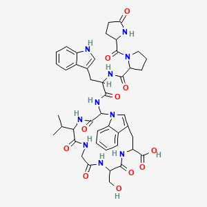 Chemical structure of Lyciumin B