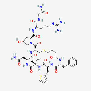 Chemical structure of F992 TFA