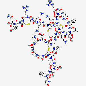 Chemical structure of Iberiotoxin TFA