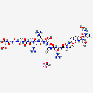 Chemical structure of PKA RII peptide TFA