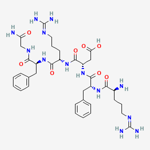 Chemical structure of TREM-1 inhibitory peptide M3