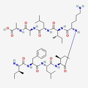 Chemical structure of IA9 TFA