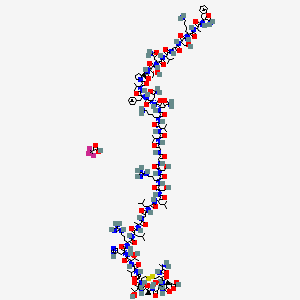Chemical structure of α-CGRP(human) TFA
