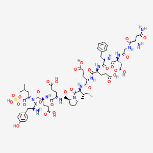 Chemical structure of Hirugen