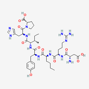 Chemical structure of Aclerastide
