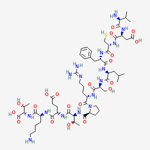 Chemical structure of Peptide5 TFA