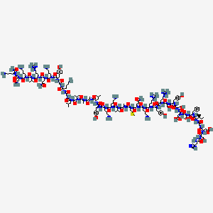 Chemical structure of PACAP (1-38), amide, Biotin-labeled