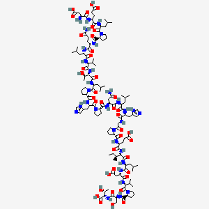 Chemical structure of CS1 peptide