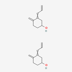 Chemical structure of Elastase
