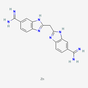 Chemical structure of Chitinase