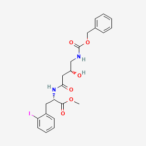 Chemical structure of α-Helical Corticotropin Releasing Factor (9-41)