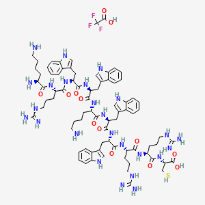 Chemical structure of Tet-213 TFA