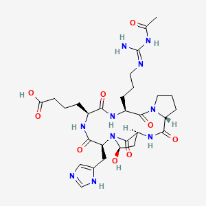 Chemical structure of Argadin