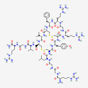 Chemical structure of Iseganan
