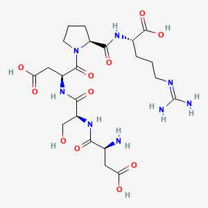 Chemical structure of Pentigetide