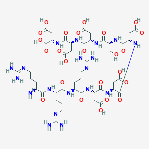 Chemical structure of Casein Kinase 2 Substrate Peptide