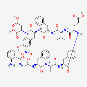 Chemical structure of Fluorescent Substrate for Glu-Specific Proteases